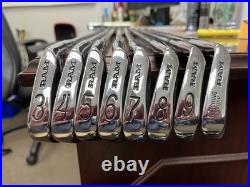 Golden Ram TW Custom Grind Iron Set 3-PW True Temper Steel Shafts MINT