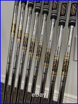 Golden Ram TW Custom Grind Iron Set 3-PW True Temper Steel Shafts MINT