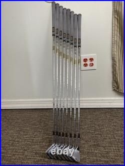 Golden Ram TW Custom Grind Iron Set 3-PW True Temper Steel Shafts MINT
