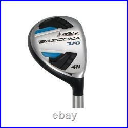 Golf Set Tour Edge Bazooka 370 Complete RH Uniflex-Steel Shaft Reg Flex