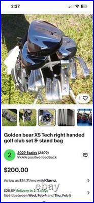 Golf Starter Set New! Golden Bear RH READ DESCRIPTION