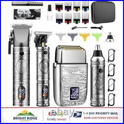 Grooming Kit with Electric Clippers, Shavers and Precision Hair Cutting Tools