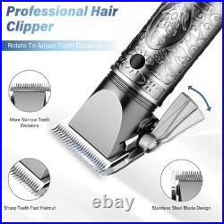 Grooming Kit with Electric Clippers, Shavers and Precision Hair Cutting Tools