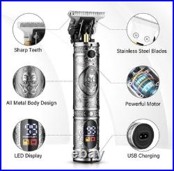 Grooming Kit with Electric Clippers, Shavers and Precision Hair Cutting Tools