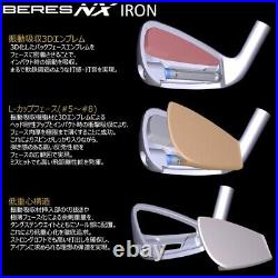 HONMA Beres NX 3 Star 3S Iron Clubs 7-11 5 Set VIZARD FOR NX 45 Shaft Flex R MTO