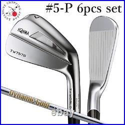 HONMA Golf T// World Iron Clubs 6 Set #5-P TW757B Dynamic Gold HT Shaft Flex S
