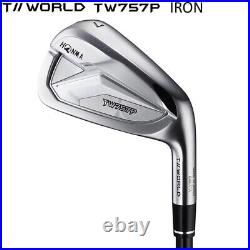 HONMA Golf T// World Iron Clubs 6 Set #5-P TW757P Vizard Carbon Shaft Flex R Men