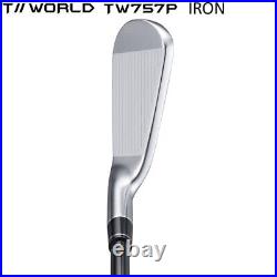 HONMA Golf T World Iron Clubs 6 Set #5-P TW757P Vizard Carbon Shaft Flex R Men