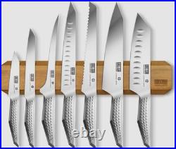 HOSHANHO 8 Pieces Knife Set with Magnetic Knife Holder