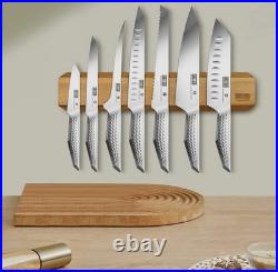 HOSHANHO 8 Pieces Knife Set with Magnetic Knife Holder