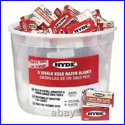HYDE Replacement 2-1/2 Razor Steel Pail Razor Blades