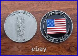 Half Face Blades Challenge Coin Complete set of 4