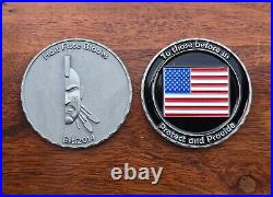 Half Face Blades Challenge Coin Complete set of 4