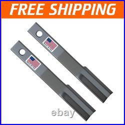 High-Quality Replacement Rotary Cutter Blades for Brush Mowers 2 Blade Set