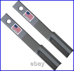 High-Quality Replacement Rotary Cutter Blades for Brush Mowers 2 Blade Set