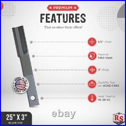 High-Quality Replacement Rotary Cutter Blades for Brush Mowers 2 Blade Set