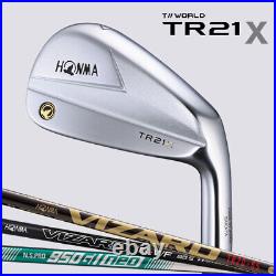 Honma Golf T WORLD TR21-X Iron Set 6 Pieces (#5#10) Steel Shaft N. S. PRO FlexR