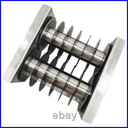 INTBUYING 22mm Meat Cutting Blade for TJ130L/QE/QH/QSJ-A Machine Blade Set New