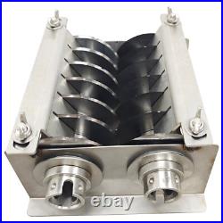 INTBUYING 22mm Meat Cutting Blade for TJ130L/QE/QH/QSJ-A Machine Blade Set New