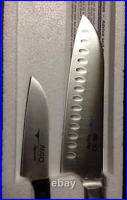 Japan MAC MS-46 Pro Series 2 PCS Japanese Santoku Knife Set (MSK-65 & SK-40) NIB