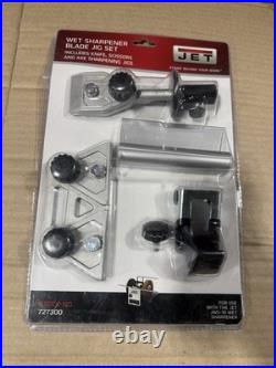 Jet 3pc Wet Sharpener Blade Sharpening Jig Set 727300 NEW