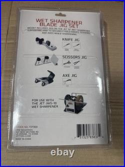 Jet 3pc Wet Sharpener Blade Sharpening Jig Set 727300 NEW