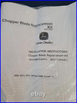 John Deere Knife Kit KXE10255 NEW UNOPENED