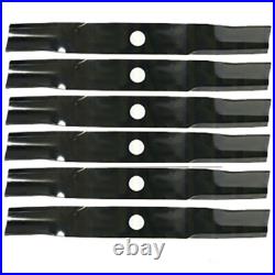 K5935-34360 Set of Six New High Lift Mower Blade Fits Kubota ZD221 ZG227