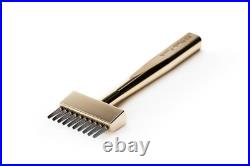 KS Blade Set of European V2 Pricking Irons Solid Brass #6 (4.5mm)