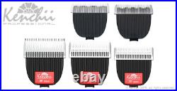 Kenchii Grooming & Beauty Flash Clipper Blades 3F, 5F, 4F, 7F, Detail, Sets