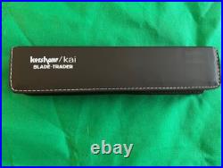 Kershaw Kai Blade Trader Interchangeable 6 Blade Knife and Handle Set with Case