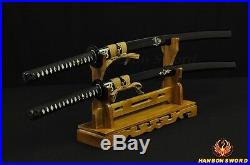 Kill Bill Swords Set (bill+ Bride Swords) Folded Steel Clay Tempered Blade