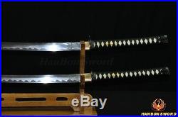 Kill Bill Swords Set (bill+ Bride Swords) Folded Steel Clay Tempered Blade