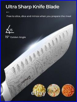 Knife Set, D. Perlla Kitchen Knife Set Advanced Self-Sharpening Technology, 14
