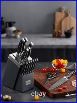 Knife Set, D. Perlla Kitchen Knife Set Advanced Self-Sharpening Technology, 14