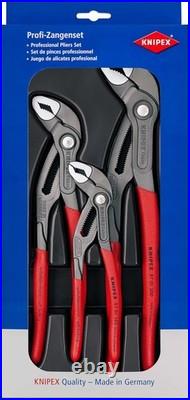Knipex 00 20 09 V02 Cobra Pliers Set (3 Piece) Kit Single Fast USA SHIP