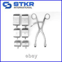 Kolbel Retractor Set With 6 Blade For Shoulder Repair