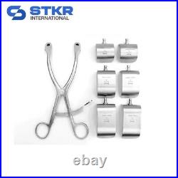 Kolbel Retractor Set With 6 Blade For Shoulder Repair