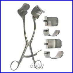 Kolbel Retractor Set with 6 blade for Shoulder Repair
