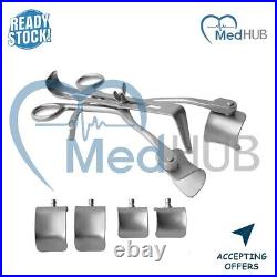 Kolbel Shoulder Retractor Surgery Instruments Set With 4 Blades High Quality Pcs