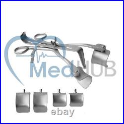 Kolbel Shoulder Retractor Surgery Instruments Set With 4 Blades High Quality Pcs