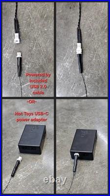 LED Saber Blade SET (x2 Sabers) for 1/6 Scale Figures Hot Toys, Sideshow