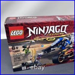 LEGO Ninjago Kai's Blade Cycle & Zane's Snowmobile (70667) New FACTORY Sealed