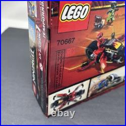 LEGO Ninjago Kai's Blade Cycle & Zane's Snowmobile (70667) New FACTORY Sealed