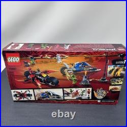 LEGO Ninjago Kai's Blade Cycle & Zane's Snowmobile (70667) New FACTORY Sealed