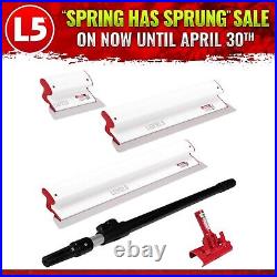 LEVEL5 Composite Skimming Blade Set 10 24 & 32 with 37-63 Ext Handle 5-441C