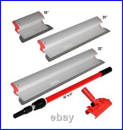 LEVEL5 Drywall Skimming Blade Set 7, 10 & 16 Inch Skimming Blades Ergonom