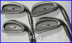 Ladies Ping Eye 2 Orange Dot 3-PW Irons ZZ Lite Steel New Grips Custom Pink