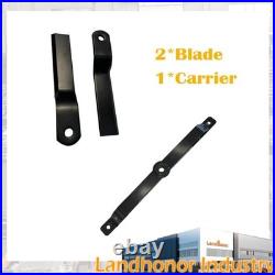Landhonor 1 Set Skid Steer Brush Cutter Cutting Blades & Carrier For BC-13-72W