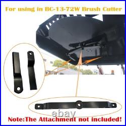 Landhonor 1 Set Skid Steer Brush Cutter Cutting Blades & Carrier For BC-13-72W